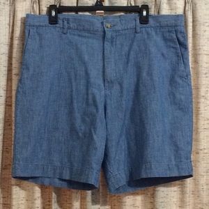 Polo Ralph Lauren Classic Fit Blue Chambray Shorts
